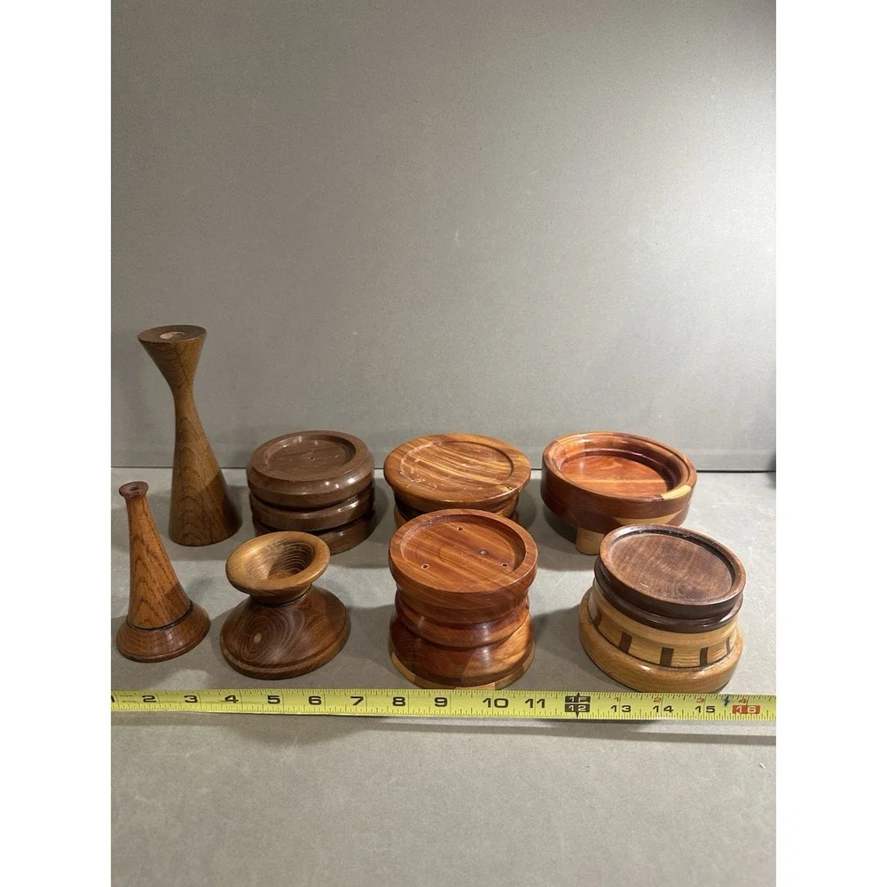Candle Holders Lot (some‎ Handmade & Vintage)